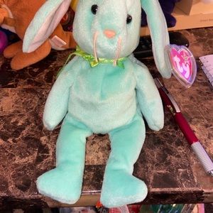 TY Hoppity Beanie Baby with tags in mint condition